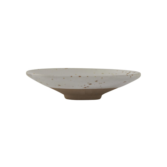 Hand-Striped Artsy Ceramic Plate