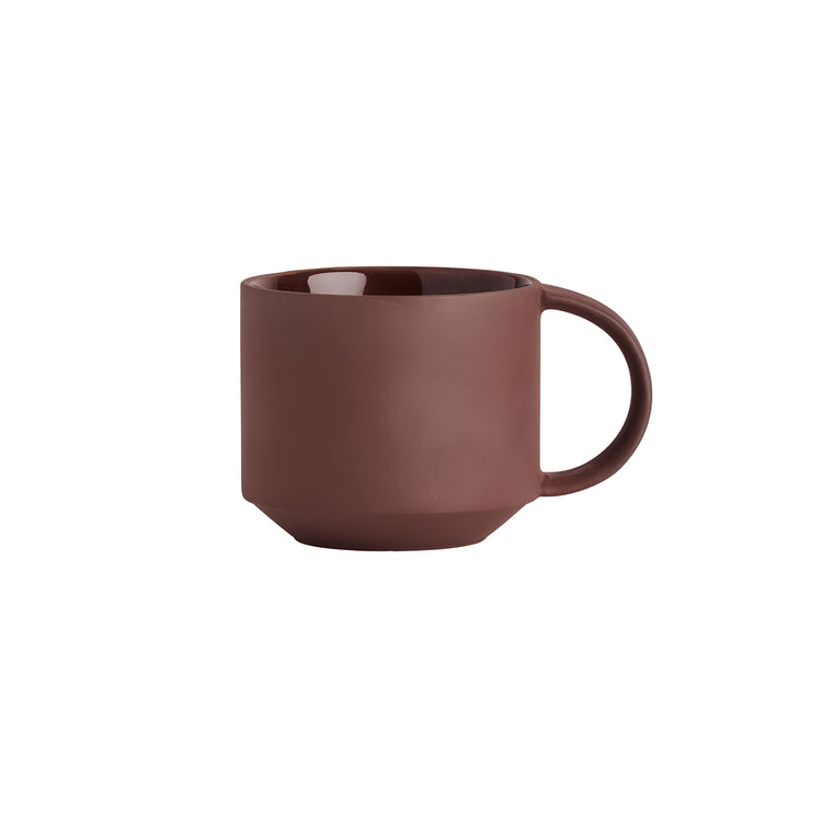 Smooth-Textured Ceramic Cup