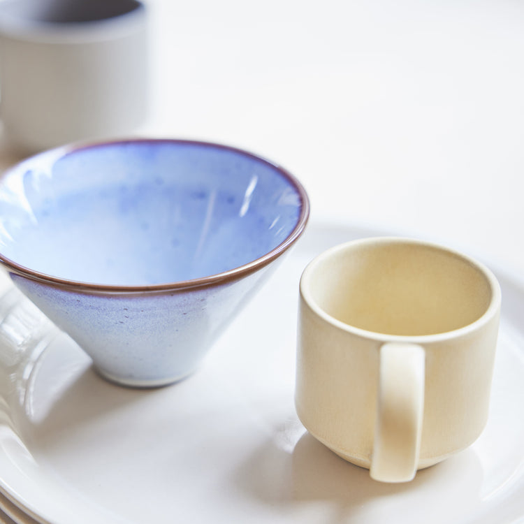 Smooth-Textured Ceramic Cup