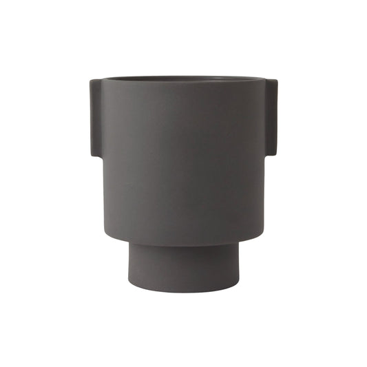 Minimalist Black Flower Pot