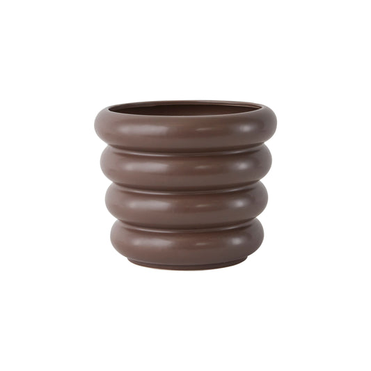 Artistic Hand-Painted Flower Pot