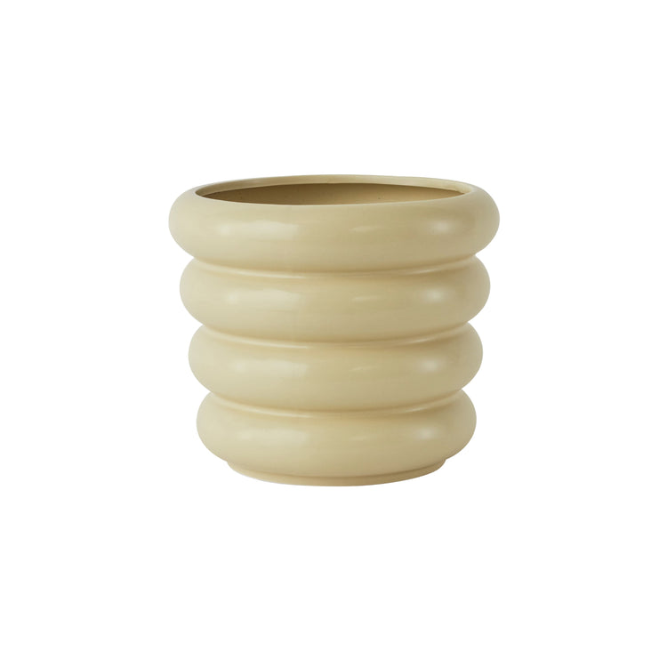 Artistic Hand-Painted Flower Pot