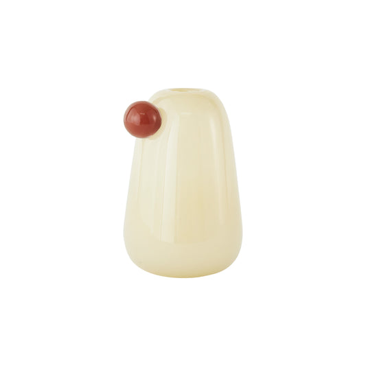 Ivory Knobbed Vase