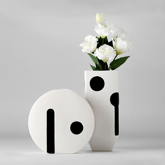 Spherical Silhouette Vase