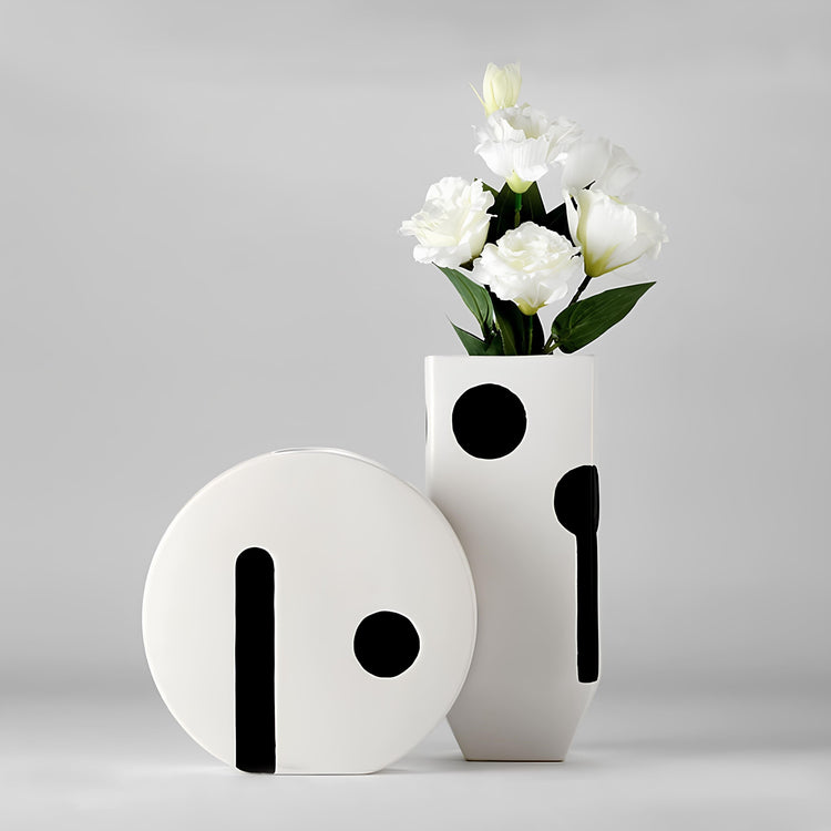 Spherical Silhouette Vase
