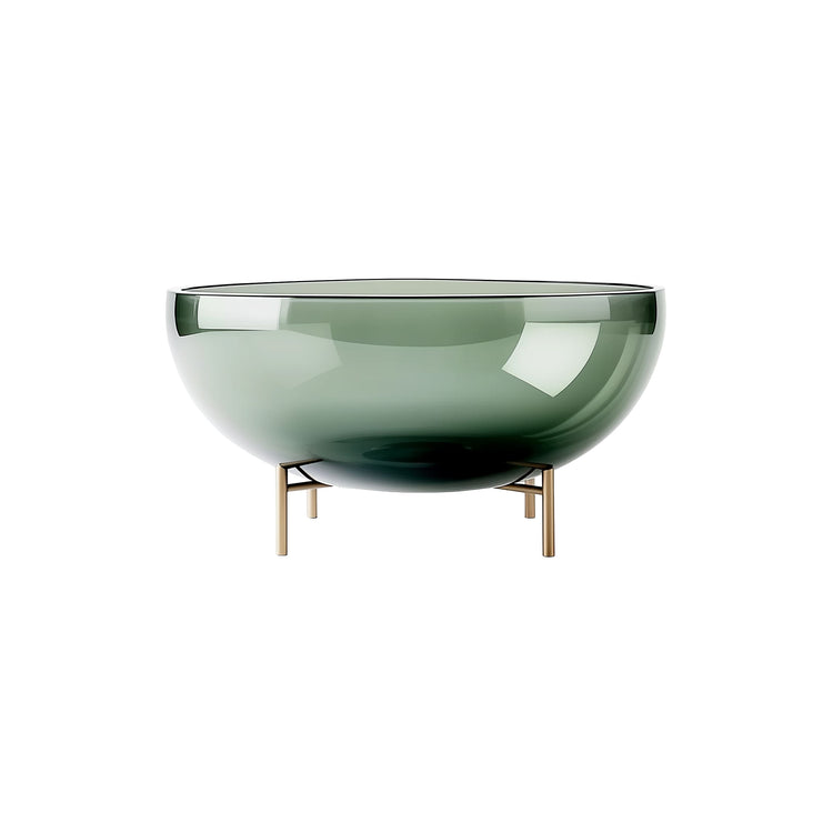 Scandinavian-Style Transparent Vase