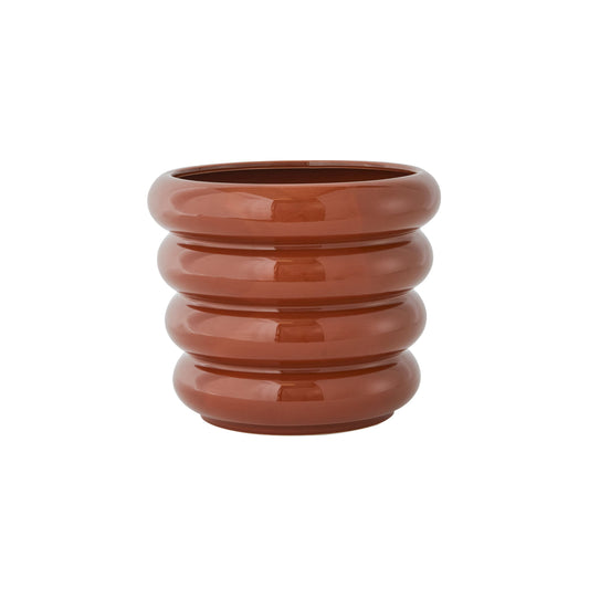 Artistic Hand-Painted Flower Pot