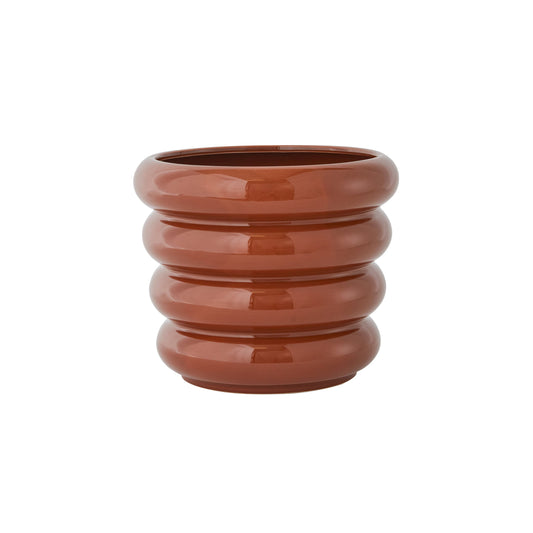 Artistic Hand-Painted Flower Pot